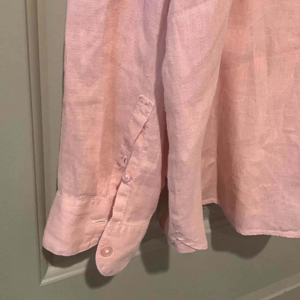 BODEN Linen Button-Up 16 - Picture 5 of 7